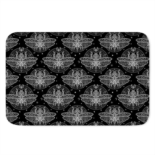 Mantis Spirit Animal Pattern Print Indoor Door Mat