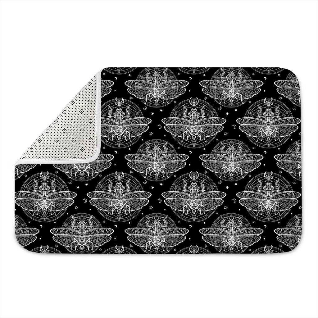 Mantis Spirit Animal Pattern Print Indoor Door Mat