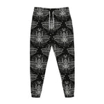 Mantis Spirit Animal Pattern Print Jogger Pants