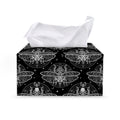 Mantis Spirit Animal Pattern Print Leather Tissue Box Cover