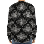 Mantis Spirit Animal Pattern Print Long Sleeve Baseball Jersey