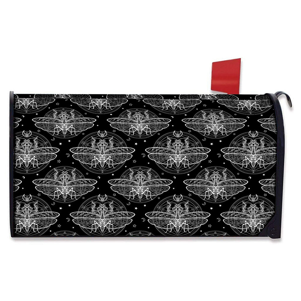 Mantis Spirit Animal Pattern Print Mailbox Cover