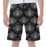 Mantis Spirit Animal Pattern Print Men's Beach Shorts