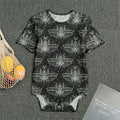 Mantis Spirit Animal Pattern Print Men's Bodysuit