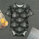 Mantis Spirit Animal Pattern Print Men's Bodysuit