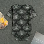 Mantis Spirit Animal Pattern Print Men's Bodysuit