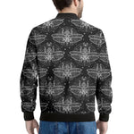 Mantis Spirit Animal Pattern Print Men's Bomber Jacket