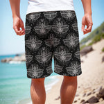 Mantis Spirit Animal Pattern Print Men's Cargo Shorts