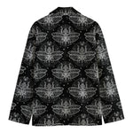 Mantis Spirit Animal Pattern Print Men's Cotton Blazer