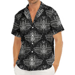 Mantis Spirit Animal Pattern Print Men's Deep V-Neck Shirt