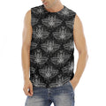 Mantis Spirit Animal Pattern Print Men's Fitness Tank Top