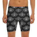 Mantis Spirit Animal Pattern Print Men's Long Boxer Briefs