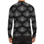 Mantis Spirit Animal Pattern Print Men's Long Sleeve Rash Guard
