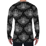 Mantis Spirit Animal Pattern Print Men's Long Sleeve T-Shirt