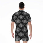 Mantis Spirit Animal Pattern Print Men's Rompers