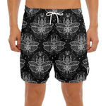 Mantis Spirit Animal Pattern Print Men's Split Running Shorts