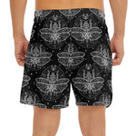 Mantis Spirit Animal Pattern Print Men's Split Running Shorts
