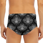 Mantis Spirit Animal Pattern Print Men's Triangle Swim Briefs
