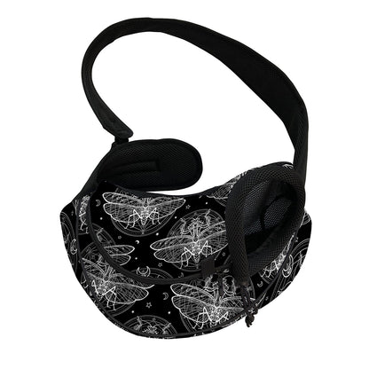 Mantis Spirit Animal Pattern Print Pet Sling Carrier