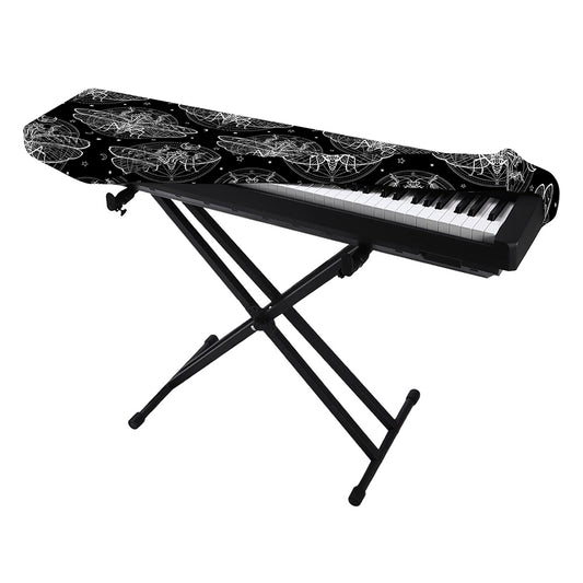 Mantis Spirit Animal Pattern Print Piano Keyboard Cover