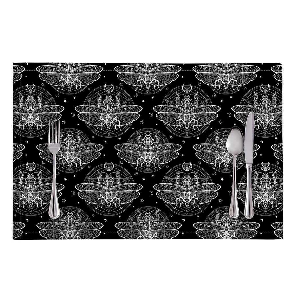 Mantis Spirit Animal Pattern Print Placemat