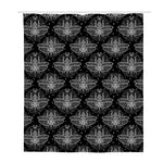 Mantis Spirit Animal Pattern Print Polyester Shower Curtain