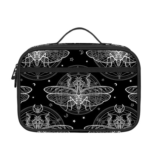 Mantis Spirit Animal Pattern Print Portable Lunch Bag