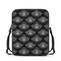 Mantis Spirit Animal Pattern Print Rectangular Crossbody Bag