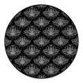 Mantis Spirit Animal Pattern Print Round Floor Mat