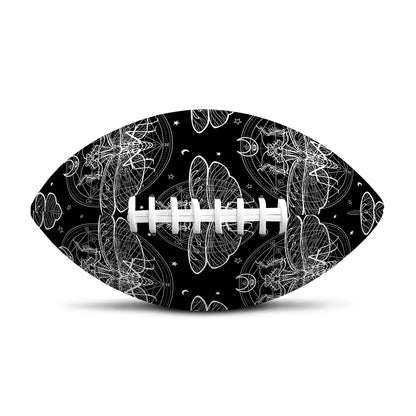 Mantis Spirit Animal Pattern Print Rugby Ball