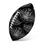 Mantis Spirit Animal Pattern Print Rugby Ball