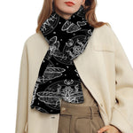 Mantis Spirit Animal Pattern Print Scarf