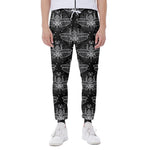 Mantis Spirit Animal Pattern Print Scuba Joggers