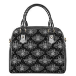 Mantis Spirit Animal Pattern Print Shoulder Handbag