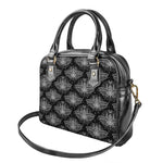 Mantis Spirit Animal Pattern Print Shoulder Handbag