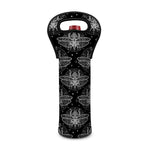 Mantis Spirit Animal Pattern Print Single Neoprene Wine Tote