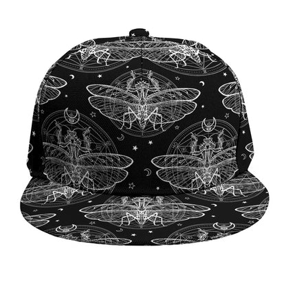 Mantis Spirit Animal Pattern Print Snapback Cap