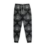 Mantis Spirit Animal Pattern Print Sweatpants