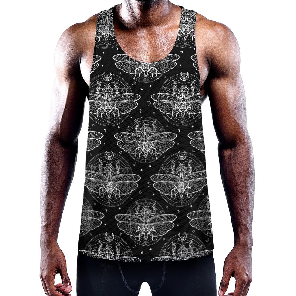 Mantis Spirit Animal Pattern Print Training Tank Top