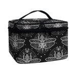 Mantis Spirit Animal Pattern Print Travel Makeup Bag