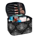 Mantis Spirit Animal Pattern Print Travel Makeup Bag