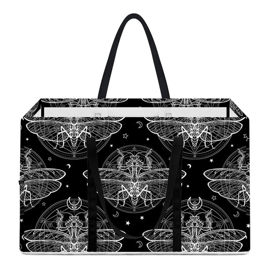 Mantis Spirit Animal Pattern Print Utility Tote Bag