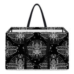 Mantis Spirit Animal Pattern Print Utility Tote Bag