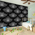 Mantis Spirit Animal Pattern Print Wall Sticker