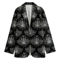 Mantis Spirit Animal Pattern Print Women's Blazer