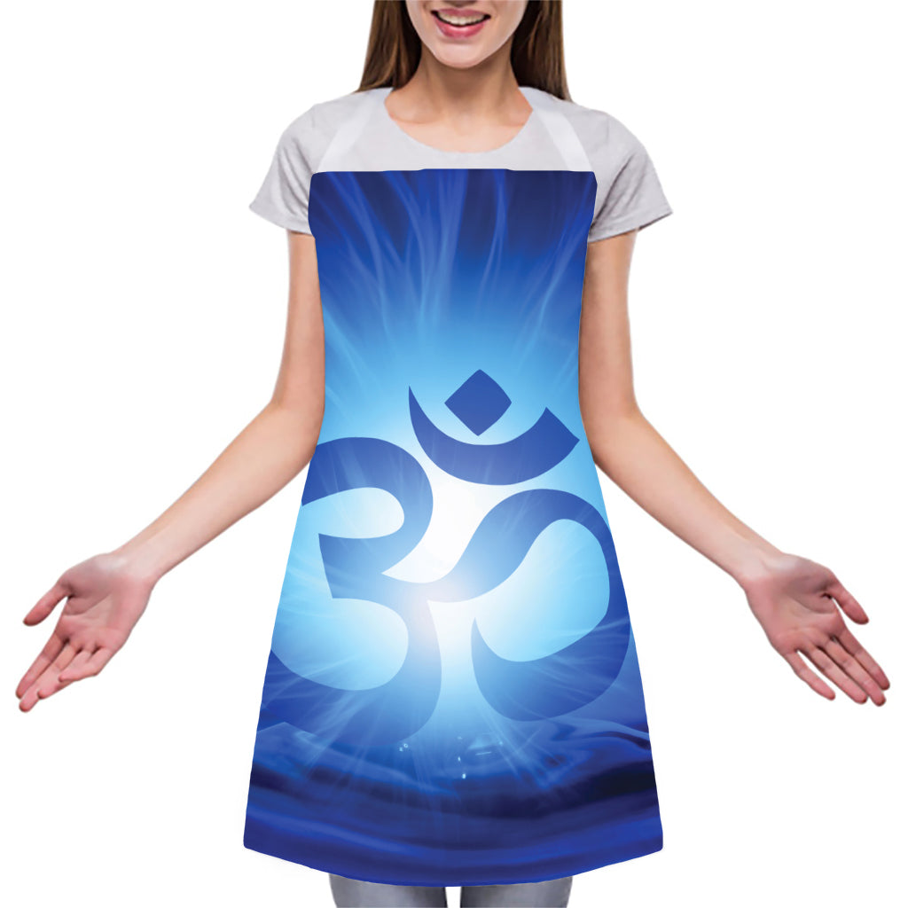 Mantra Om Print Adjustable Apron