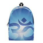 Mantra Om Print Backpack