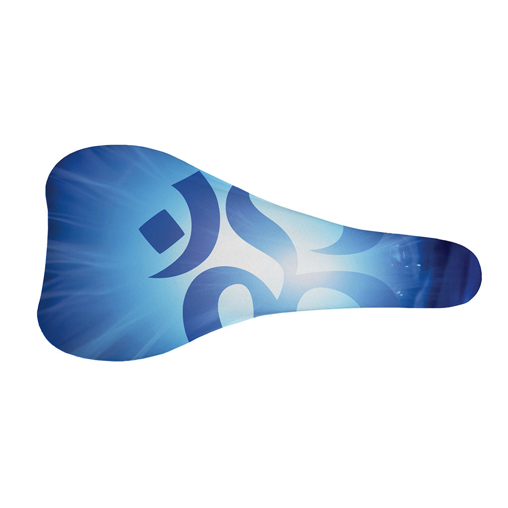 Mantra Om Print Bicycle Seat Cover