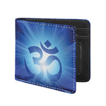 Mantra Om Print Bifold Wallet