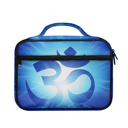 Mantra Om Print Briefcase Bible Bag